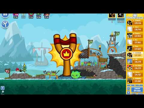 Angry Birds Friends/ Vikings tournament, week 264/3, level 1