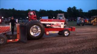 preview picture of video 'MTTP PULLS- HARRISON, MI LIGHT LIMITED SUPER STOCK TRACTORS  7-30-14'