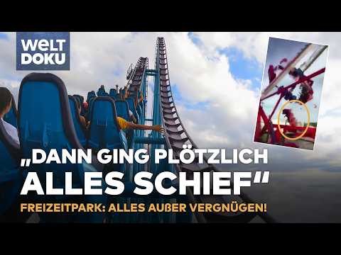 KATASTROPHE IM FREIZEITPARK: Achterbahn außer Kontrolle - Alles außer Vergnügen! | WELT DOKU