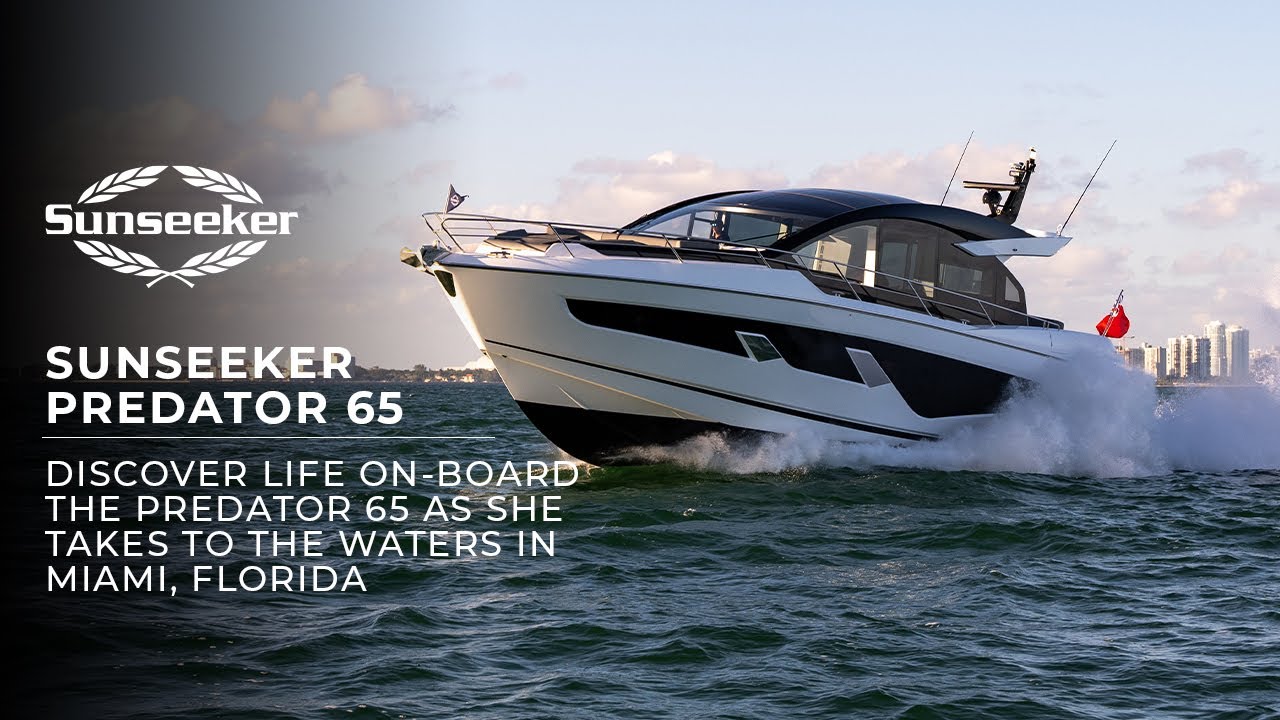 Sunseeker Luxury Performance Motor Yachts | Experience life on-board the new Sunseeker Predator 65