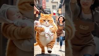 Download lagu Ai animation Cat video, Cat funny video #cat  #baby #ai #cartoon #Bobo mp3