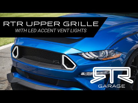 Installing the RTR Upper Grille with LED Lights (18-23 Mustang - GT & EcoBoost)