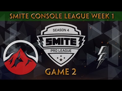 SMITE Console League S4 Spring Split Week 1 - Elevate vs. My Guys (Game 2)