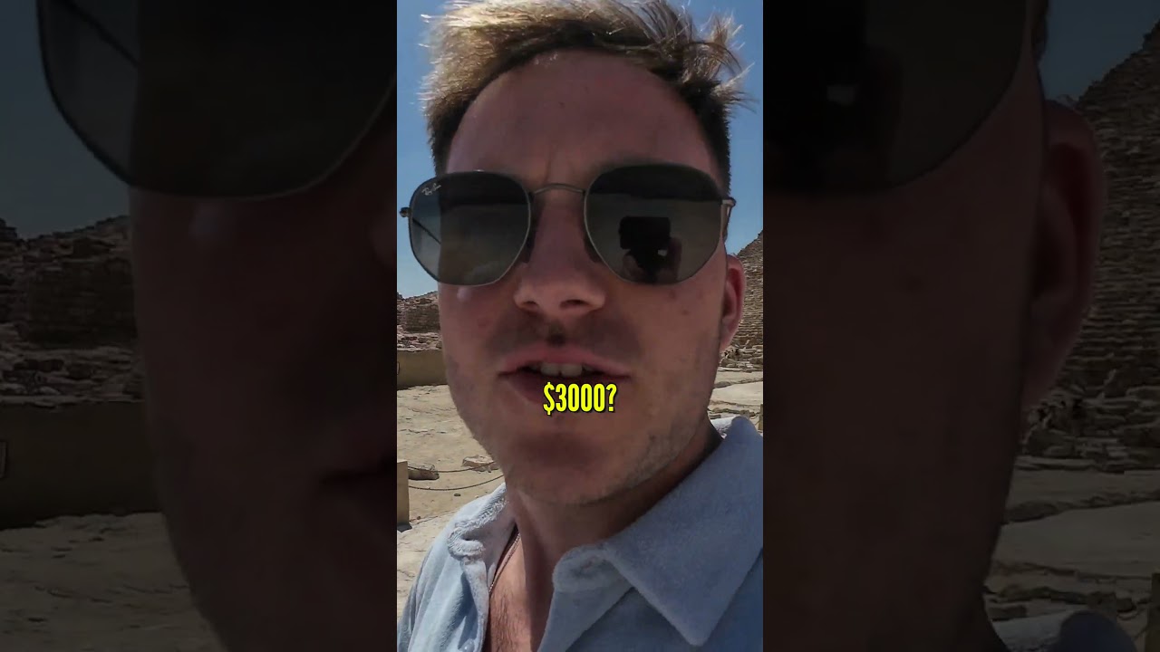 Crazy Camel Ride Scam in the Pyramids of Egypt 🇪🇬