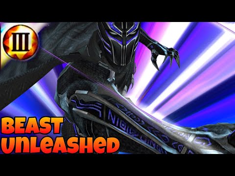 T3 BLACK PANTHER IS A BEAST // SQUAD BATTLE & KNULL STAGE 9 // MARVEL FUTURE FIGHT // MFF