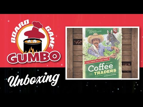 Coffee Traders - Unboxing & Overview of Gameplay