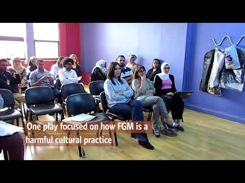 Using interactive theater performances to change social attitudes towards FGM 