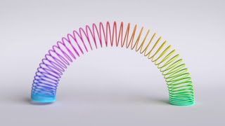 Slinky 2.0 DEFIES All Logic - Blender Geometry Nodes