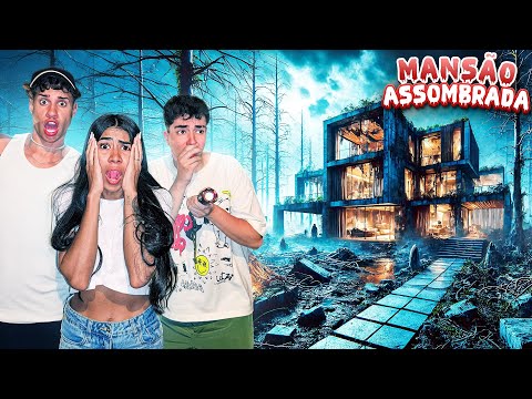 WE INVADED THE HAUNTED MANSION *I saw something strange