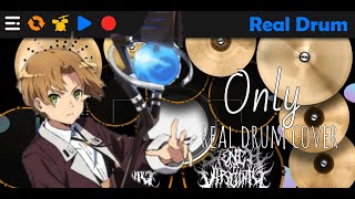 Only | Real Drum Cover | Jobless Reincarnation ED
