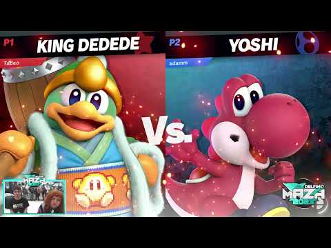 Delfino Maza 2023 Wave A Pools - TadeoYM (King Dedede) Vs. Adam (Yoshi) - SSBU Tournament