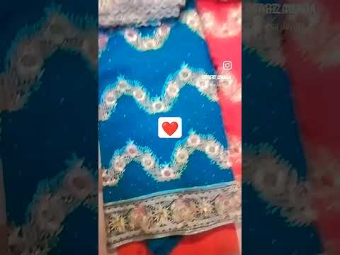 ❤️beautiful dress with heavy zari work #trending #song #jubin nautiyal#viral #shorts