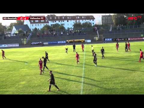 Spielbericht Landespokal TuS 1860 MD-Neustadt - Hallescher FC