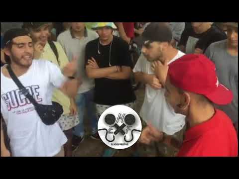 CREPTOS VS HK - BATALLON DE 4TOS // FECHA 7 1VS1 // EL HOOD FREESTYLE