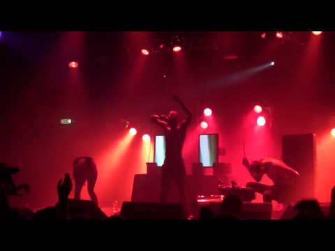 Death Grips - Live at electric ballroom (miss red thrown off stage)