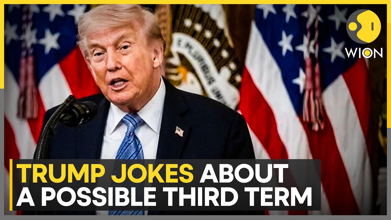 US President Repeats His Remarks On Seeking a Third Term | WION