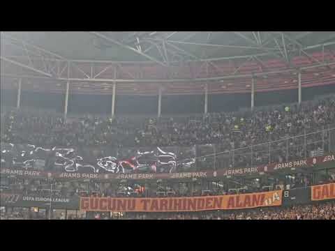 PAOK fans in Istanbul at Galatasaray (25.09.2024)