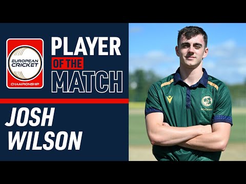POTM J.Wilson: Group A, Match 7 - SCO-XI vs IRE-XI | ECC 2024 | 4 Oct 2024 | ECC24.054