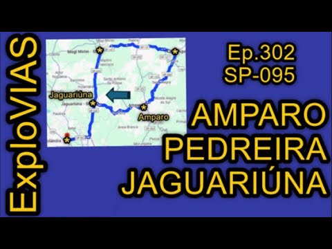 Amparo - SP (302) Jaguariúna - SP / SP-095 / Via Pedreira