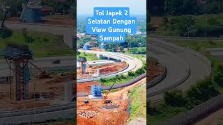 Download lagu Tol Japek 2 Selatan Dengan View Gunung Sampah#toljapek2selatan #drone mp3