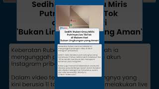 Ruben Onsu Soroti Putrinya yang Live TikTok Malam Hari, Kuasa Hukum Bicara Keamanan