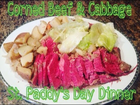 Crock pot corned beef and cabbage