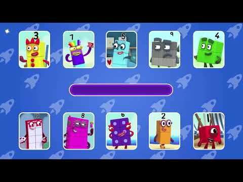 Numberblocks 53 learn to count with 5 Magic Run Spain New Season | Numberblocks Magic Adventure
