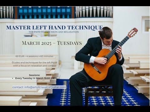 LEFT HAND TECHNIQUE  |  Playing more effortlessly, smoothly, and without tension?