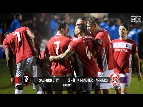 Josh Hine's second goal against Kidderminster Harriers