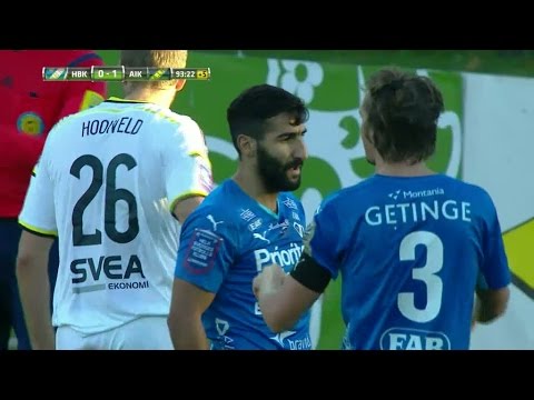 Mål: Ali Khans självmål på övertid ger AIK guldhopp - TV4 Sport