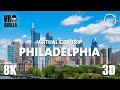VR Tour of Philadelphia, United States (short)- Virtual City Trip - 8K 360 3D