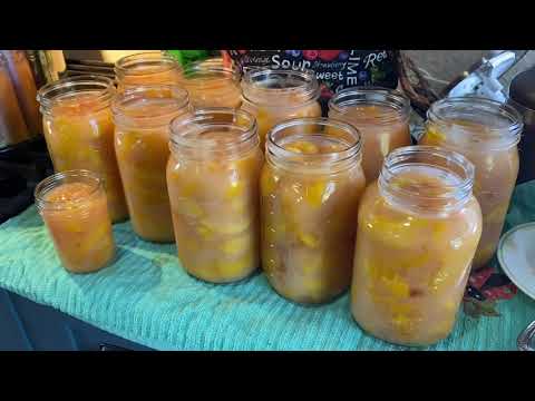 Peach Pie Filling | Freeze dried Cantaloupe #everybitcountschallenge