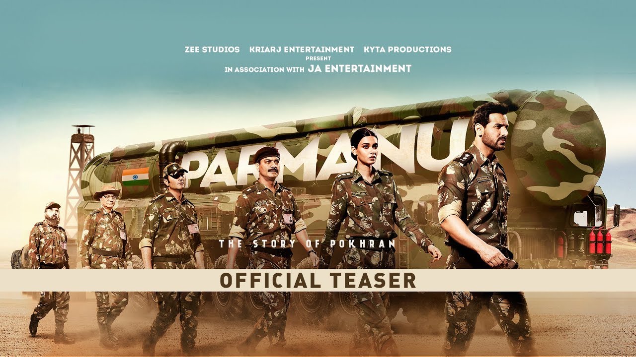 Parmanu: The Story Of Pokhran  Official Teaser