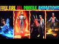 FREE FIRE ALL PROFILE ANIMATIONS FREE FIRE BEST ANIMATION DRAGON ANIMATION FREE FIRE