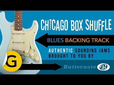 Chicago Box Shuffle backing track in G | also known as an 'uptown' box shuffle