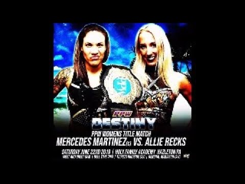 Mercedes Martinez vs. Allie Recks - PPW Destiny - June 22, 2019