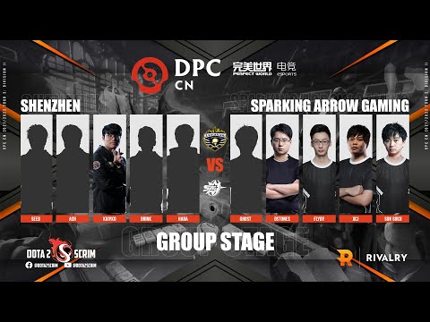 ShenZhen vs Sparking Arrow Gaming - DPC CN 2021/22 Tour 2: Division II - Group Stage - B03