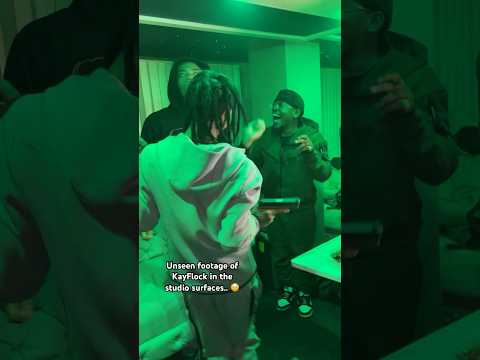 Exclusive video of Kay Flock in the recording studio! 😳#kayflock  #lilmabu #viral #drill