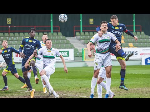 2021-04-23 GKS Bełchatów - Sandecja 0-2 (0-1), skrót meczu