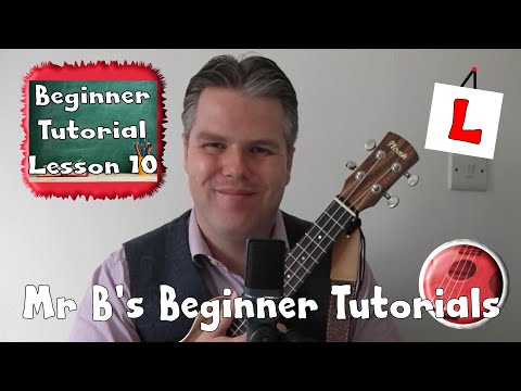 2 Minute Beginner Tutorials Lesson 10 | Mr B's Ukulele Channel