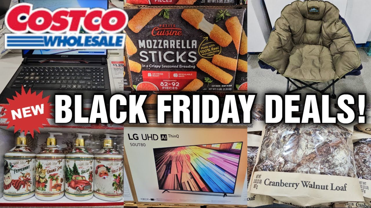 🛒COSTCO 50 BLACK FRIDAY DEALS for NOVEMBER/DECEMBER 2024! THREE DAYS ONLY!