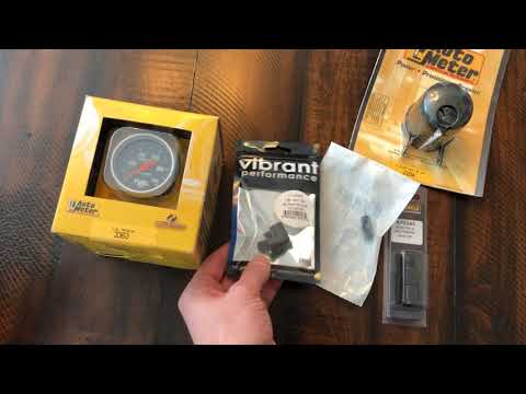 Installing an Electronic Fuel Pressure Gauge