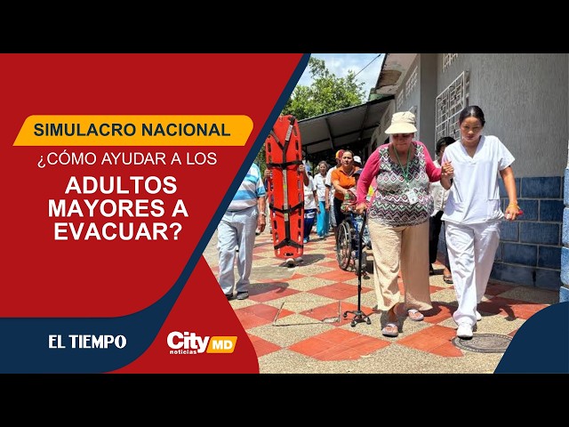 Simulacro Nacional: ¿cómo ayudar a los adultos mayores a evacuar?