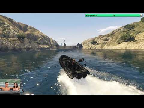 GTA V Boat Teleport Glitch At The Dam