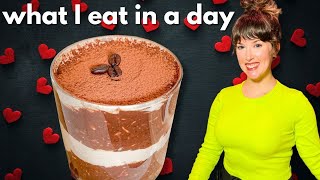 What I Eat in a Day as a Vegan + Our Love Story 💍ft. MSBLUE Jewelry 💎(Tiramisu Overnight Oats)