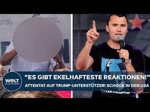 CHARLIE KIRK: "Er war der Erste seiner Art!" Attentat auf Trump-Unterstützer! Schock in den USA!