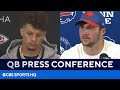 Bills vs Chiefs: Josh Allen, Patrick Mahomes speak after Sunday Night Football | CBS Sports HQ