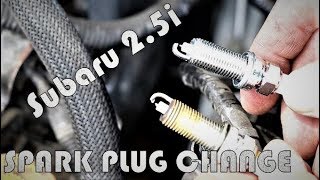 Changing Spark Plugs in Subaru Legacy 2.5i