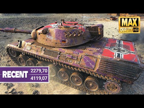 Leopard 1: German sniper #101 - World of Tanks