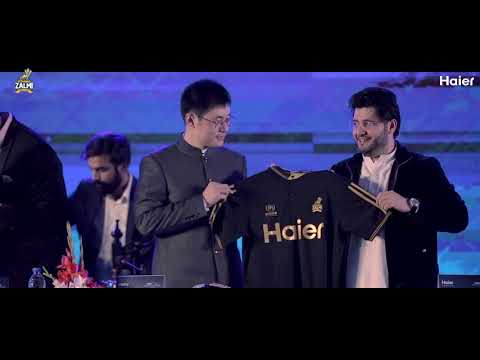 Peshawar Zalmi MoU Signing Ceremony with Haier.